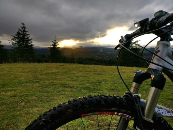 bikerumor pic of the day sunset west of portland, oregon