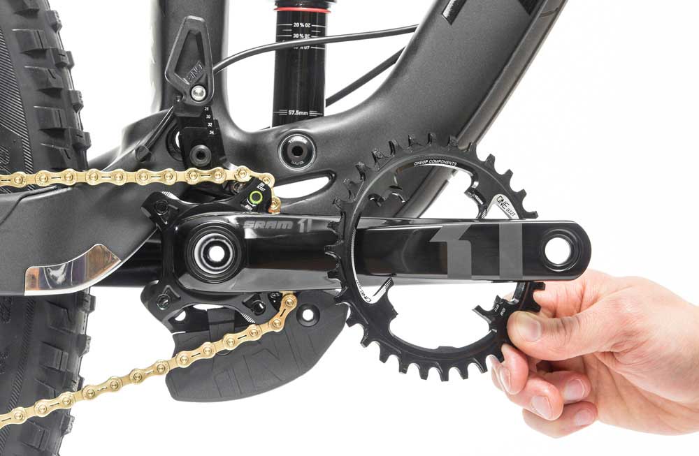 OneUp Components Switch quick change 1x mountain bike chainrings for SRAM