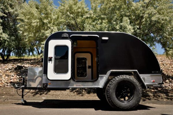 Colorado Teardrops offload camping trailers with full aluminum frames are ready for adventure