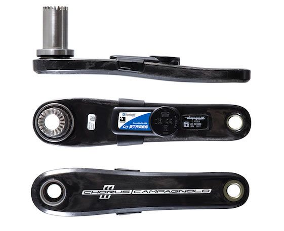 Campagnolo Chorus crankset with Stages Power Meter