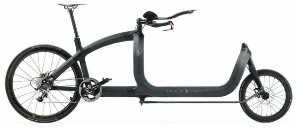 triobike cargo tt concept full carbon fiber racing cargo bicycle