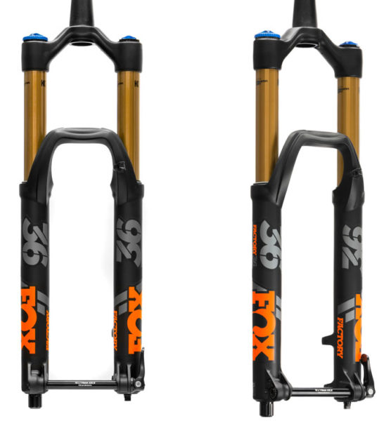 2018 Fox 36 Factory EVOL suspension fork for enduro racing