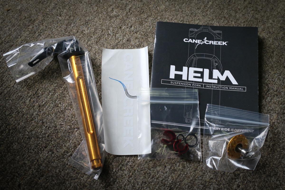Cane Creek Helm gets more affordable + hands on w/ the HELM 29" suspension fork