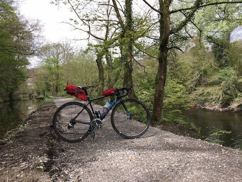 bikerumor pic of the day riding the Neath Canal in south wales