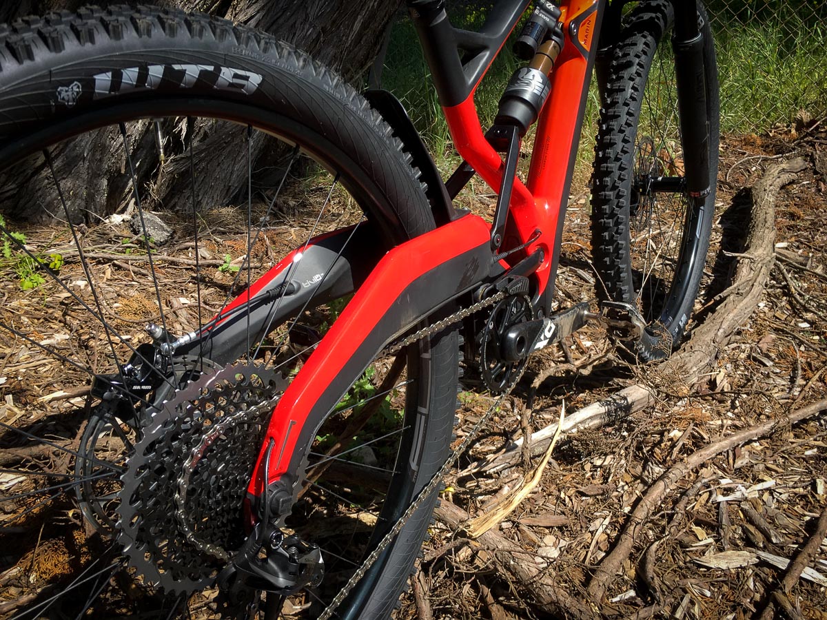 Featured image for the article Marin Wolf Ridge brings Naild R3act-2Play suspension to 160mm 29er