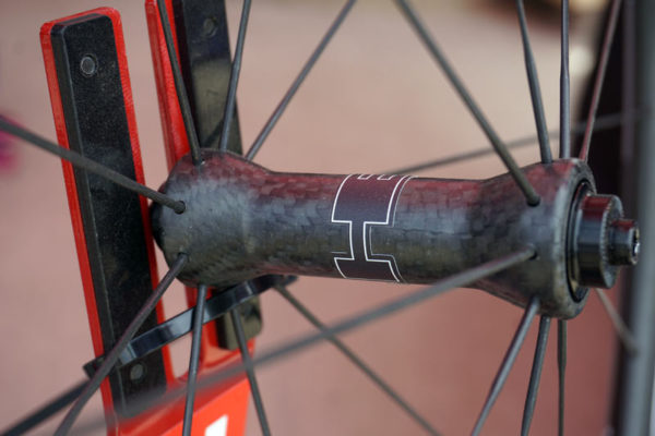 prototype full carbon hubs from HED Cycling