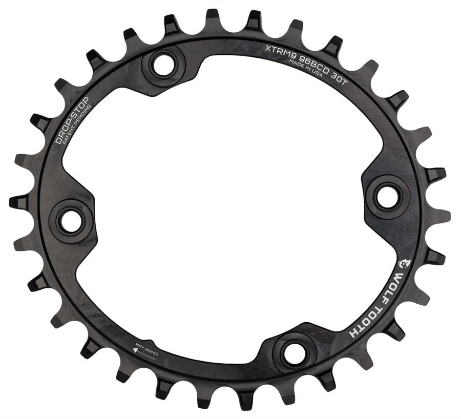 oval chainring for Shimano XTR M9000 and M9020 mountain bike cranksets