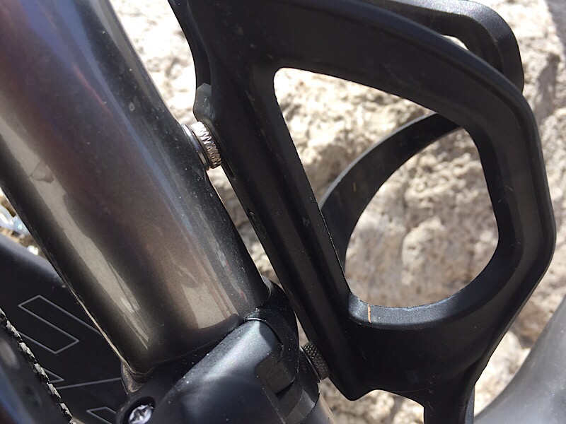 water bottle cage spacers