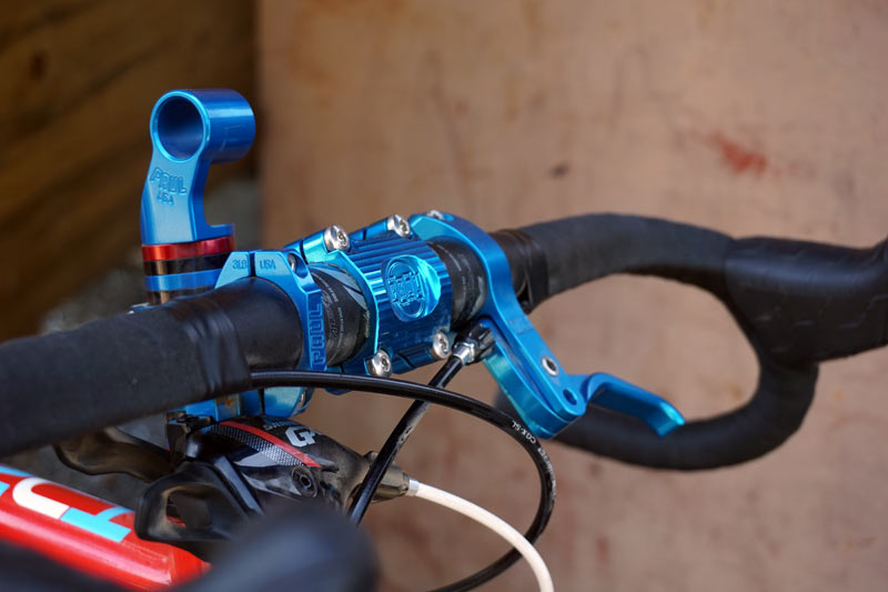 blue bike parts