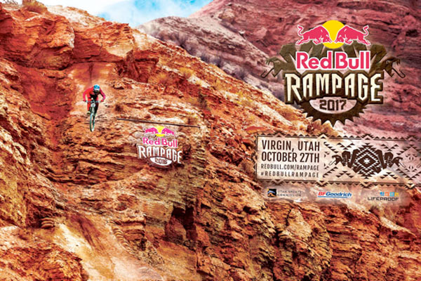 12th Annual Red Bull Rampage rages into Virgin, UT, in October