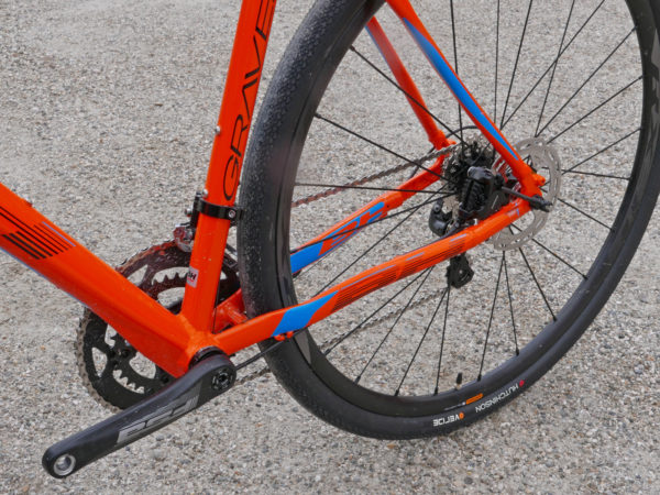 BH Bikes Gravel X endurance disc brake aluminum alloy gravel road bike rear end