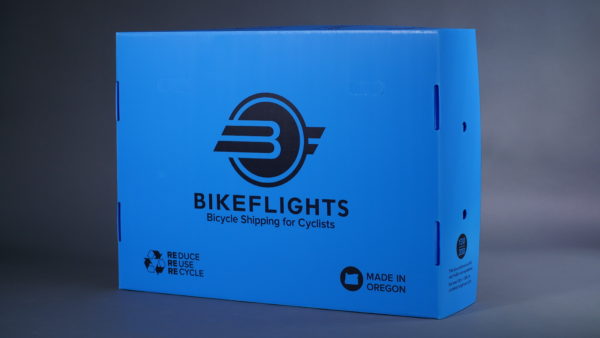 Choose the blue box for better bike shipping from Bikeflights