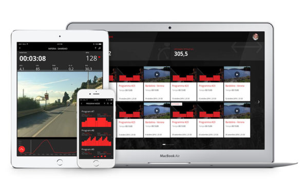 Elite My-E indoor cycling trainer app and software program