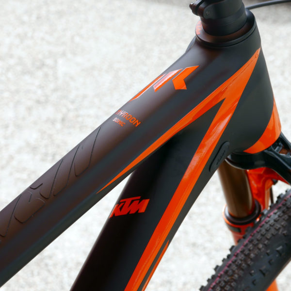 KTM Prowler prototype carbon all mountain bike ready for adventure