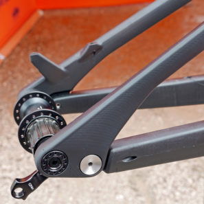 KTM Prowler 150mm carbon enduro adventure all mountain bike prototype Horst-link dropout