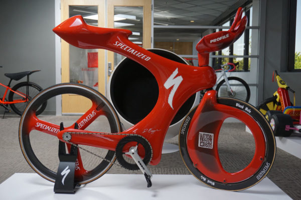 specialized concept bike museum with prototypes by Robert Egger