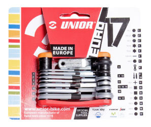 Made in Europe Unior Euro multi-tools Euro17 red US retail packaging