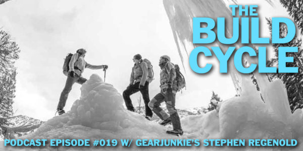 Build Cycle podcast interview with Stephen Regenold of GearJunkie