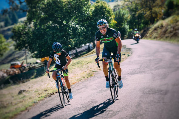 Anyone under 24 years old rides for free at Levis Gran Fondo charity bike ride
