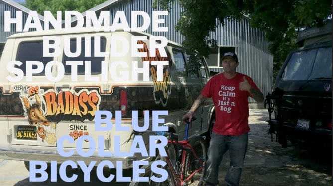 Blue Collar Bicycles builder Robert Ives discusses his gravel bike for Paul Camp 2017