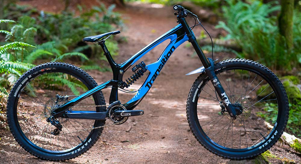 All-new Transition TR11 DH mountain bike gives you Giddyup on the