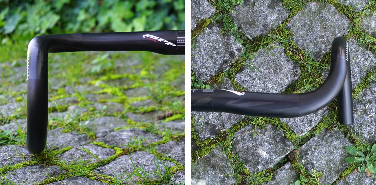 2018 Zipp SL70 Ergo carbon fiber road bike handlebar with ergonomic shaping