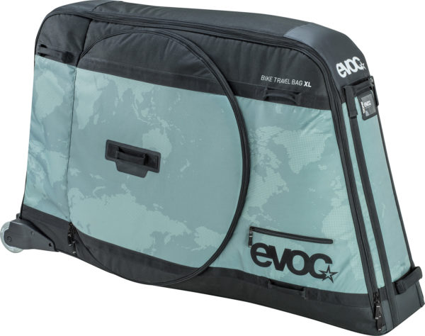 EVOC Bike Travel Bag XL fat bike plus sized mountain bike padded soft travel case closed