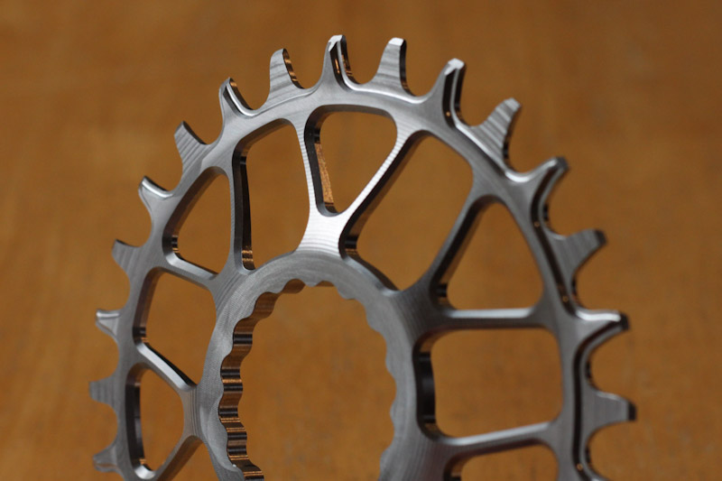 KA Engineering ti chainring, front side