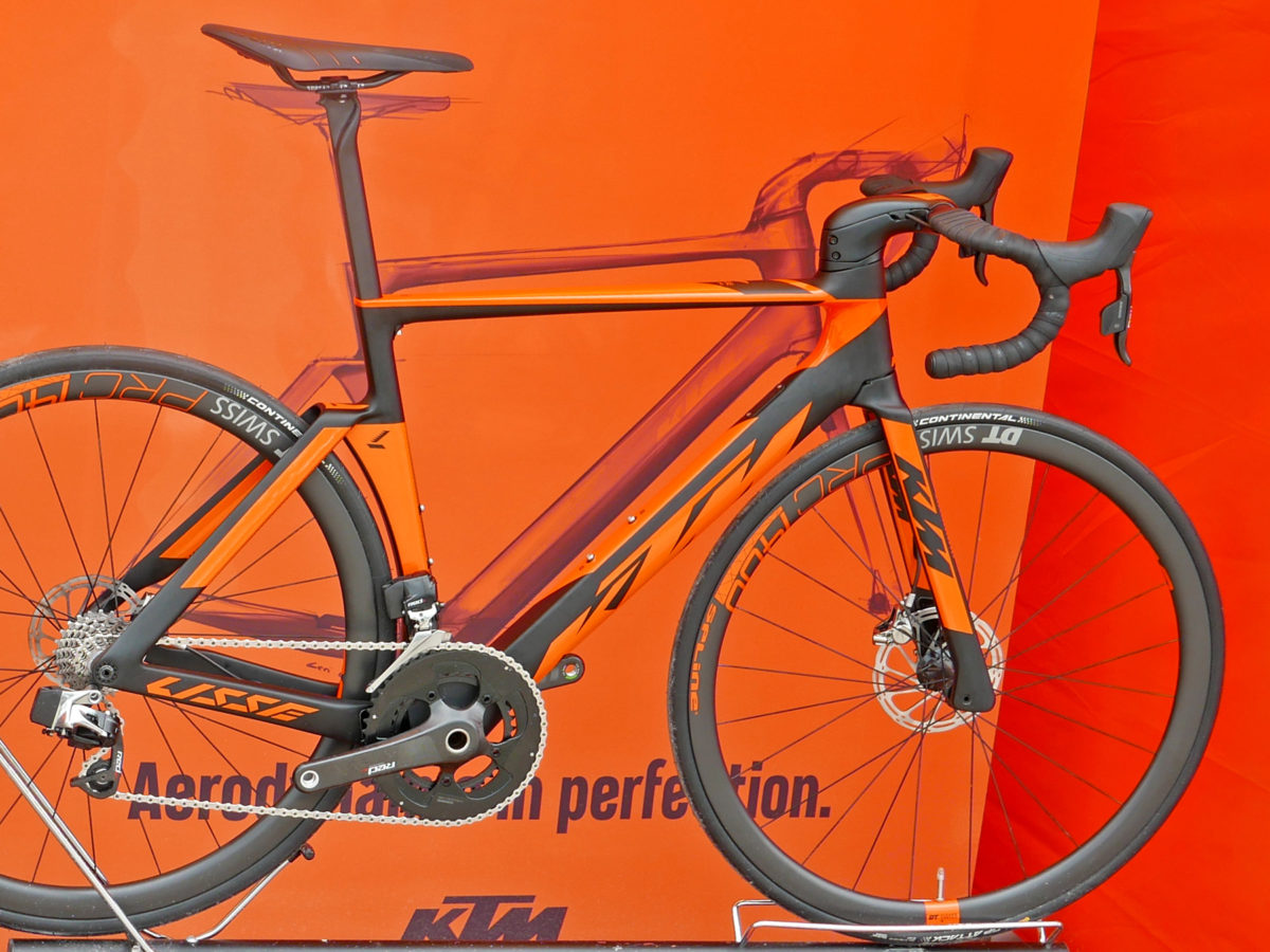 orange prestige mountain bike