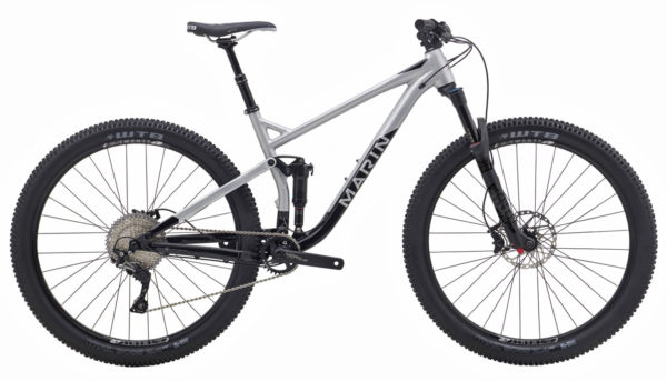 Marin Hawk Hill family aluminum 120mm MultiTrac full-suspension affordable trail mountain bikes Rift Zone 29er