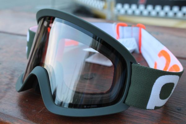 POC Ora MTB goggle, close up on Zeiss Clarity lens