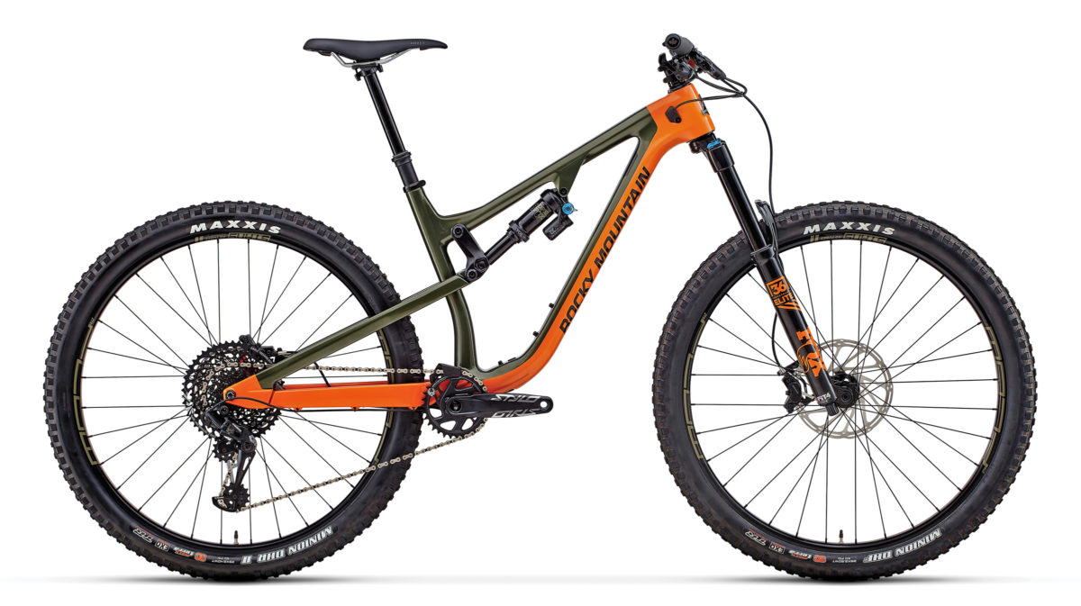Rocky Mountain Instinct carbon aggressive trail 29er mountain bike long travel BC Edition complete