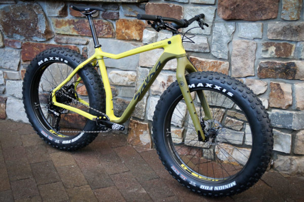 Salsa rolls a bigger Beargrease with 27.5 x 3.8" tires, Mukluk sticks with 26 x 4.8"