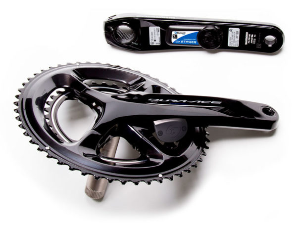 Stages Power LR power meter measures separate left and right leg power