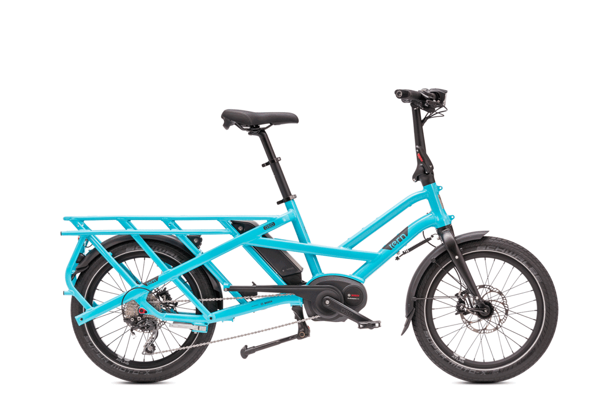 New Tern GSD compact utility e-bike handles fully loaded, compact lifestyles