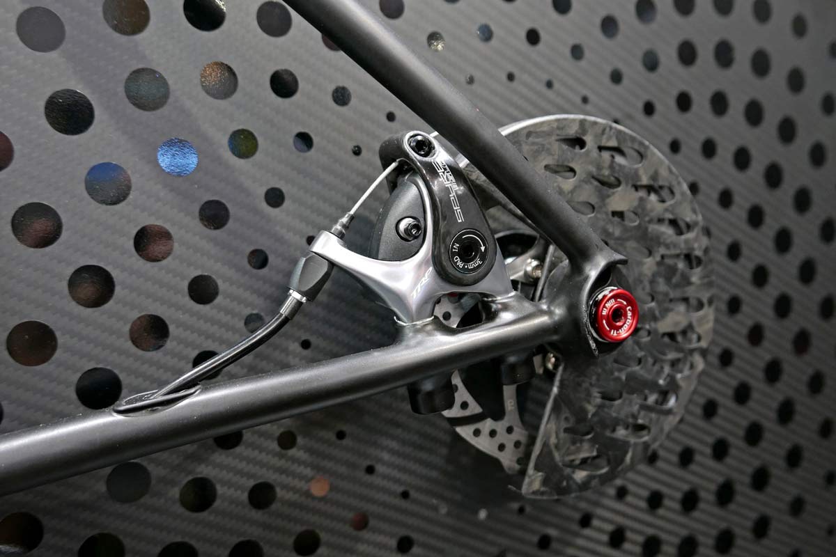 EB17: TRed Levriero TT gets narrow & fast in fillet brazed steel time trial bike