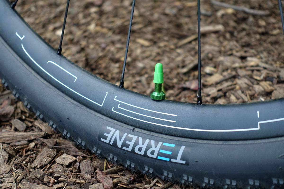 Terrene Elwood gravel bike tire review and HED Ardennes plus wide road gravel cyclocross wheel review