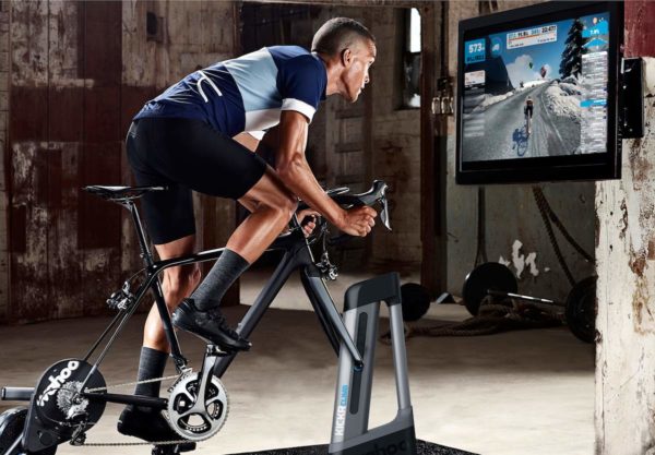 Wahoo Kickr Climb lifts your bike to simulate climbing and descending on indoor trainers