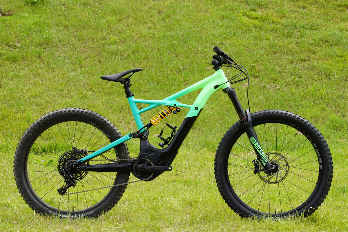 2018 Specialized Turbo Kenevo e-mountain bike with 170mm travel