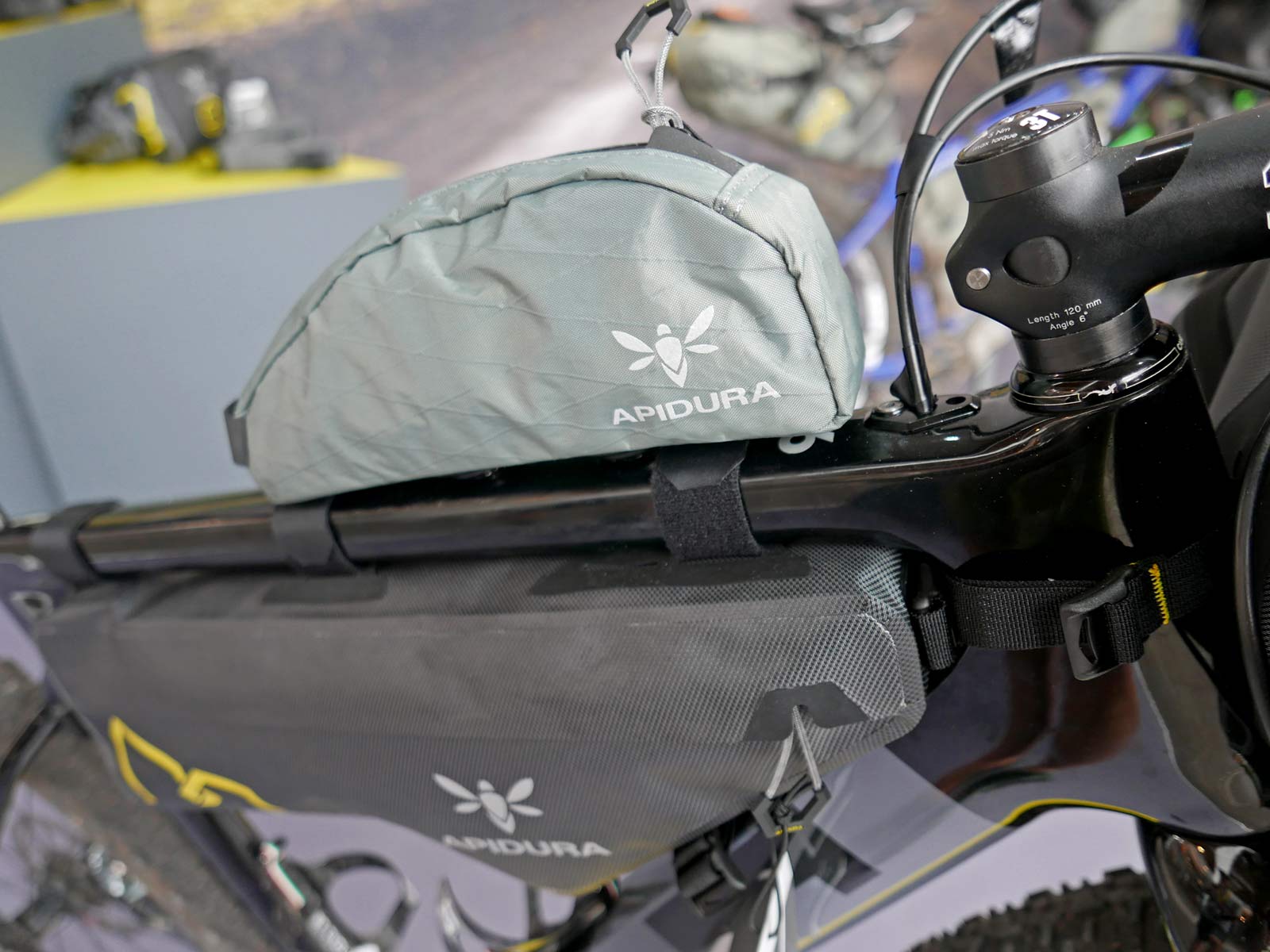EB17: Apidura fills out waterproof bikepacking bags, teases prototype