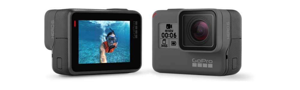 GoPro Hero6 Black updated 4K60 1080p240 compact waterproof action cam sports camera