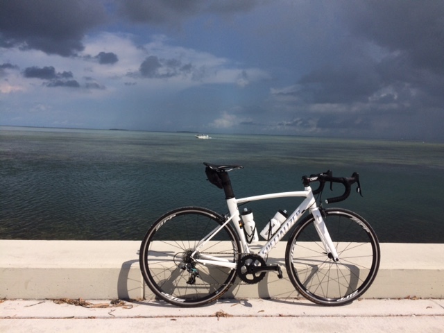 bikerumor pic of the day cycling key west post hurricane irma in the florida keys.