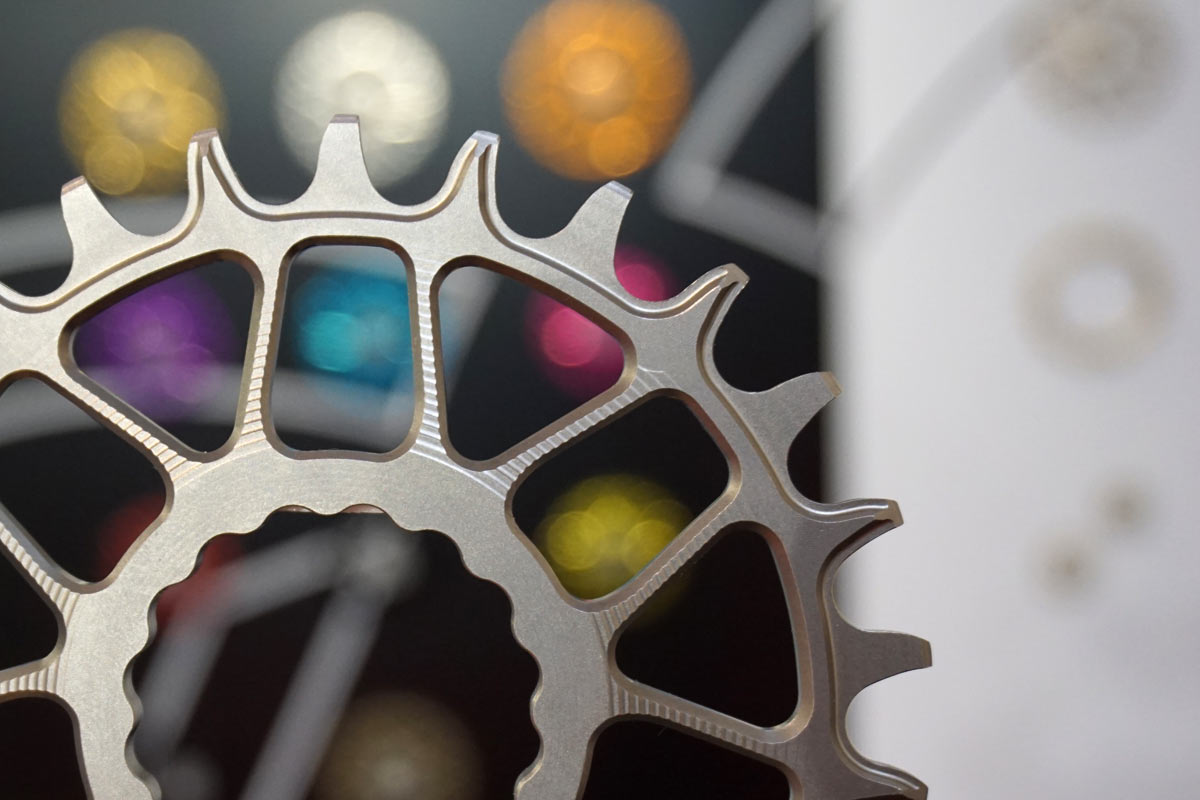 EB17: KA Engineering gears up with hard anodized, gold & titanium chainrings