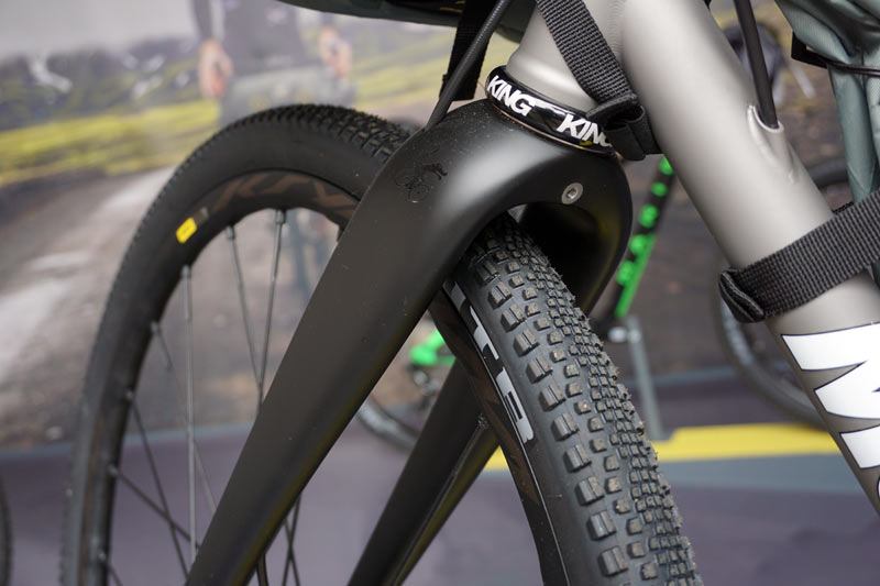2018 Moots carbon cyclocross fork with rack mounts