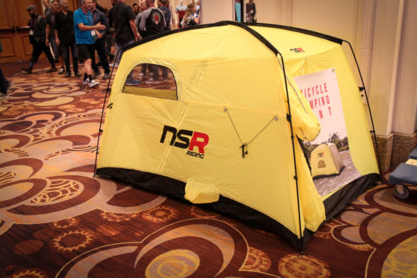 nsr riding bicycle camping tent