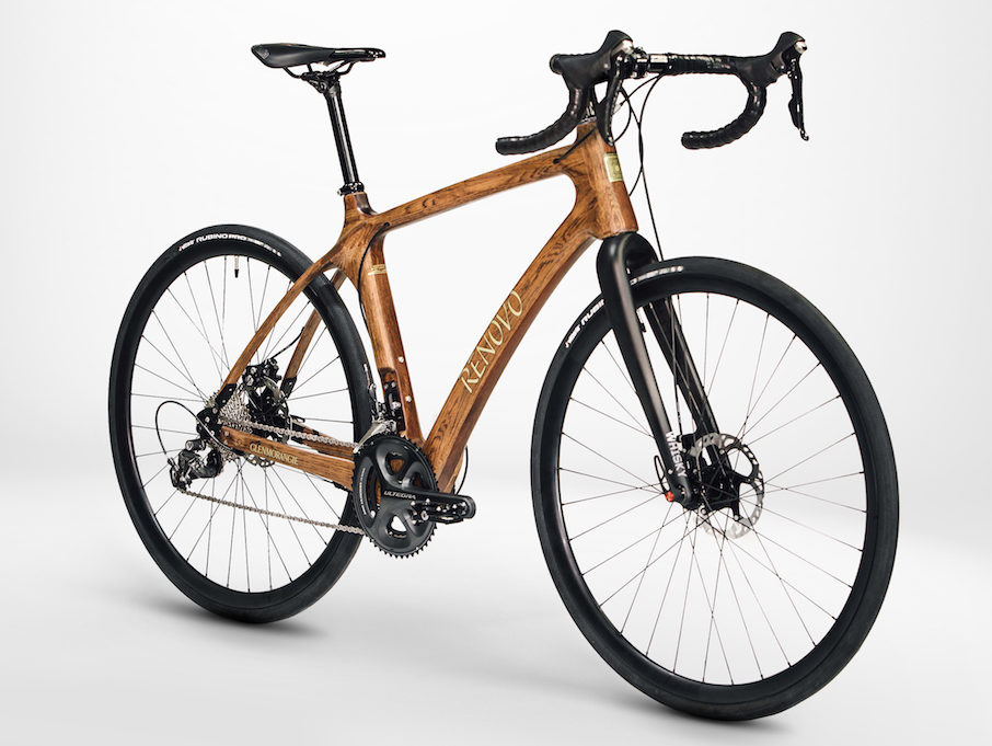 The new Glenmorangie Original; a wooden bike built from whisky barrels!