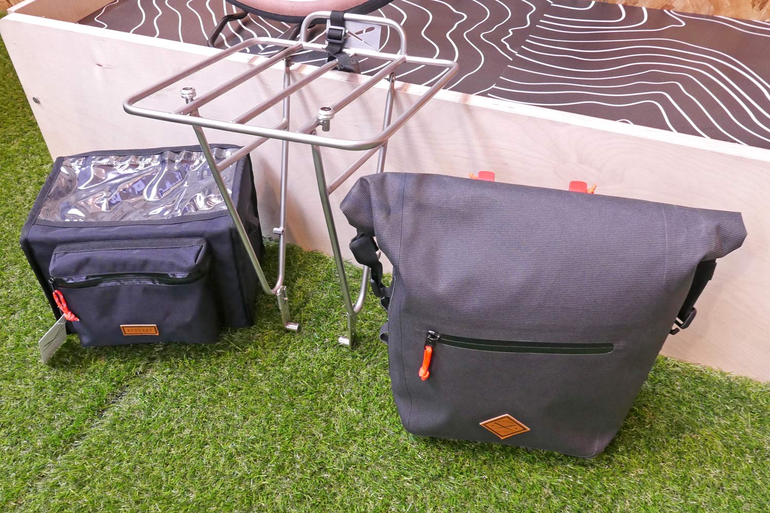 EB17: Restrap packs out new bike touring bags, rack, plus hip & messenger bags