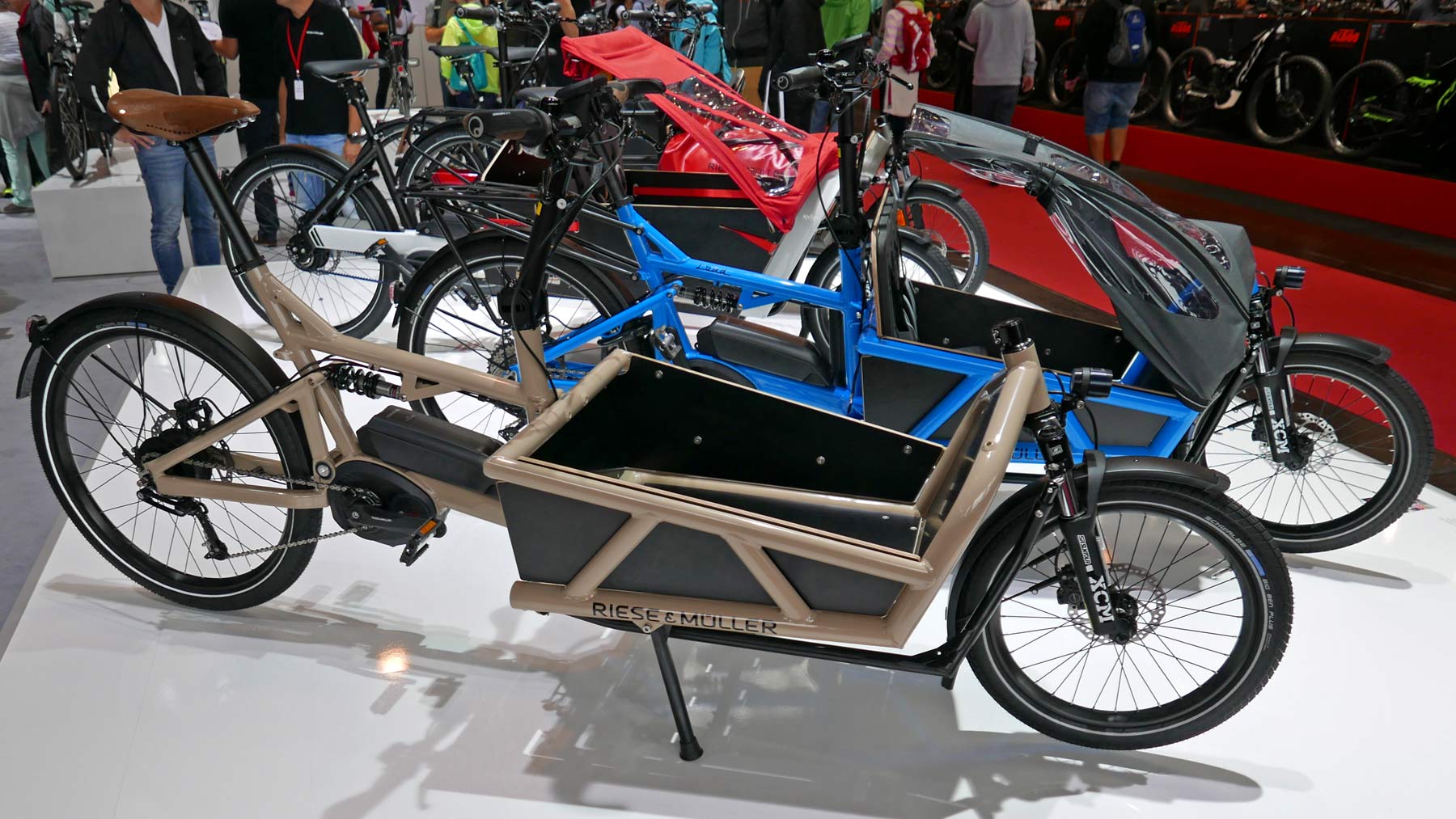 Riese and Muller Challenge e-bike test ride Riese & Mueller test ride an e-bike or e-Cargo bike for a month Load full suspension cargo bike