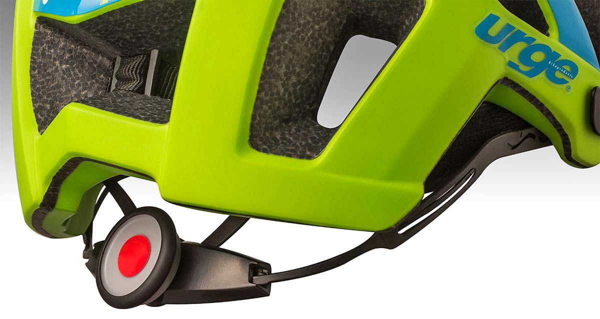 Urge Trailhead affordable trail all mountain bike helmet green dial retention