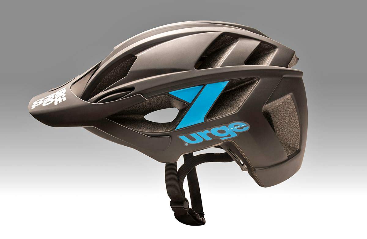 Urge Trailhead affordable trail all mountain bike helmet black side